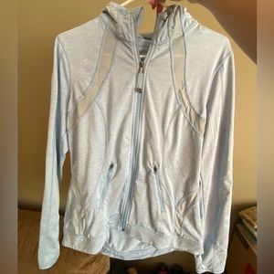 Tangerine Workout zip-up